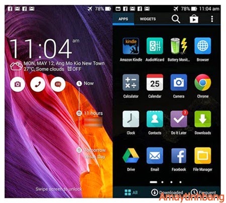 Màn hình zenfone 5 bự và sắc nét Màn hình zenfone 5 bự và sắc nét